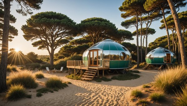 Top 4 des hébergements insolites en camping en vendée